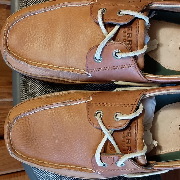 Men's Sperry Mako 2 Eye Mic Tan - 10M - Picture 3 of 9